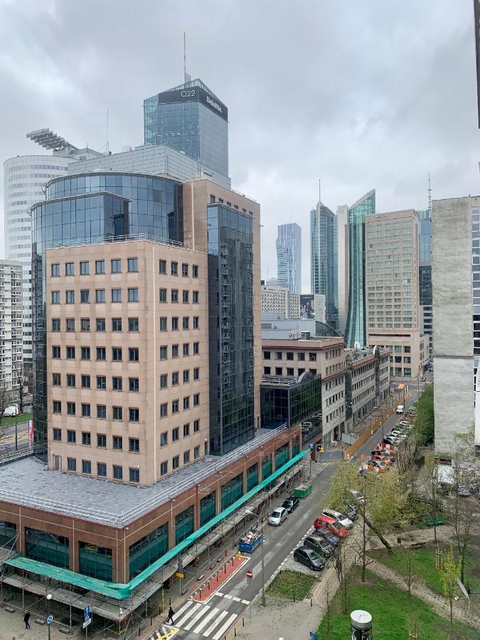 Industrial 9Th Floor Central Apartment With Balcony And Views ワルシャワ エクステリア 写真