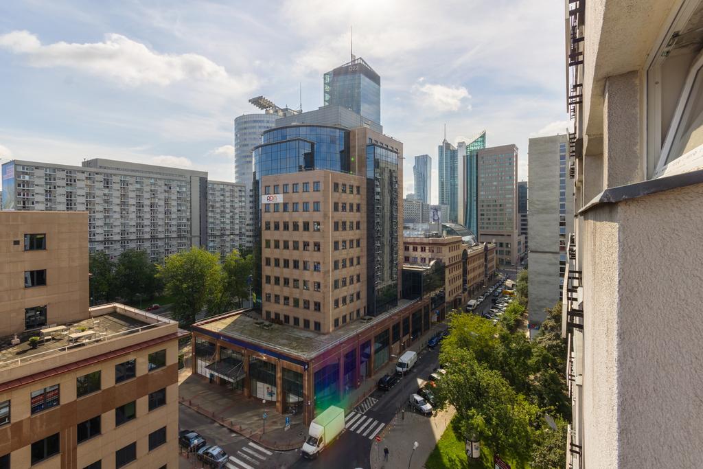 Industrial 9Th Floor Central Apartment With Balcony And Views ワルシャワ エクステリア 写真